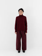 Album di Famiglia Dolcevita WS in Wine - ALBUM DI FAMIGLIA at Worthwhile - shop SWEATER
