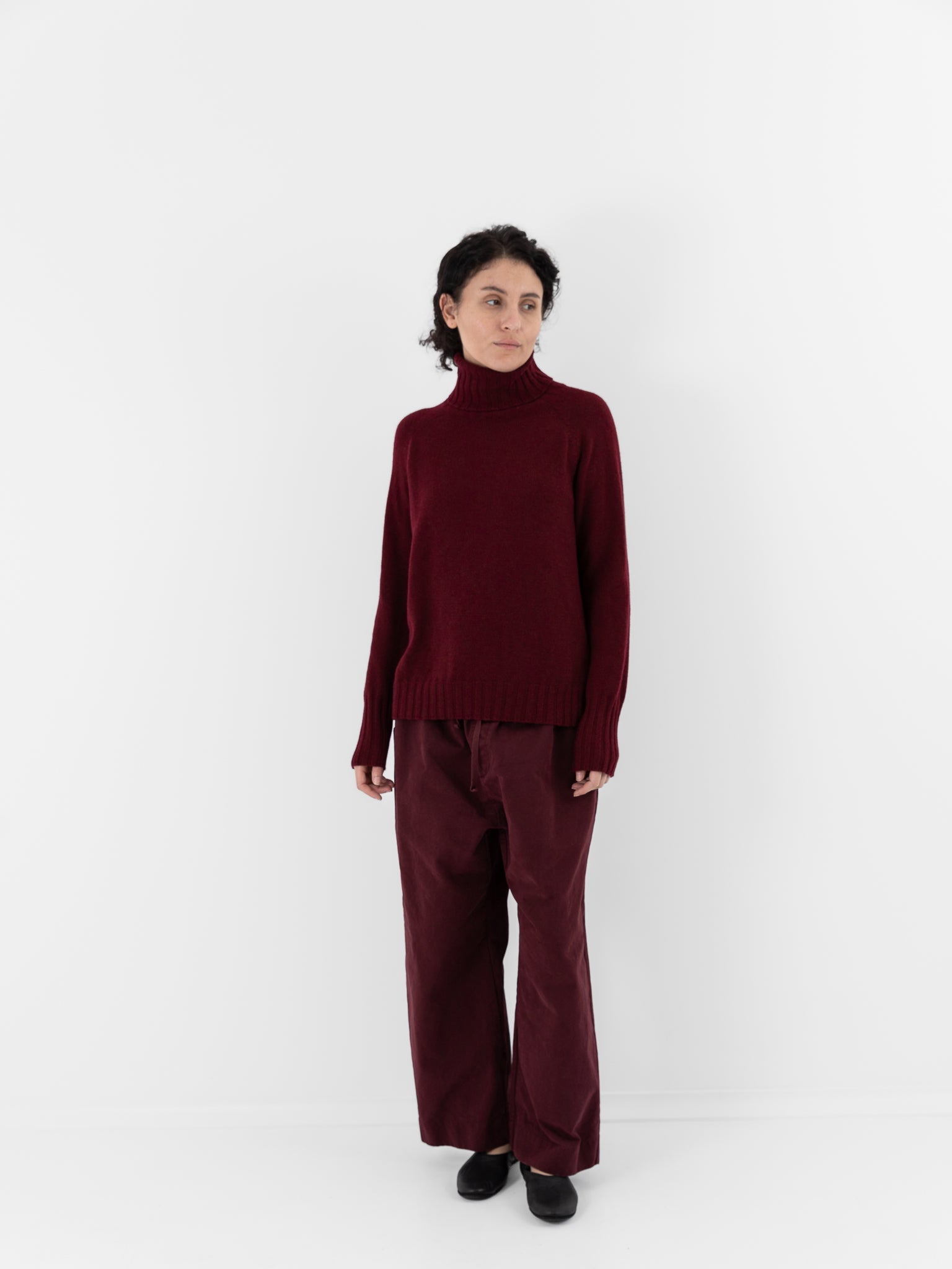 Album di Famiglia Dolcevita WS in Wine - ALBUM DI FAMIGLIA at Worthwhile - shop SWEATER