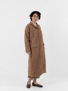 Album di Famiglia Egg Coat PW in Honey - ALBUM DI FAMIGLIA at Worthwhile - shop COAT
