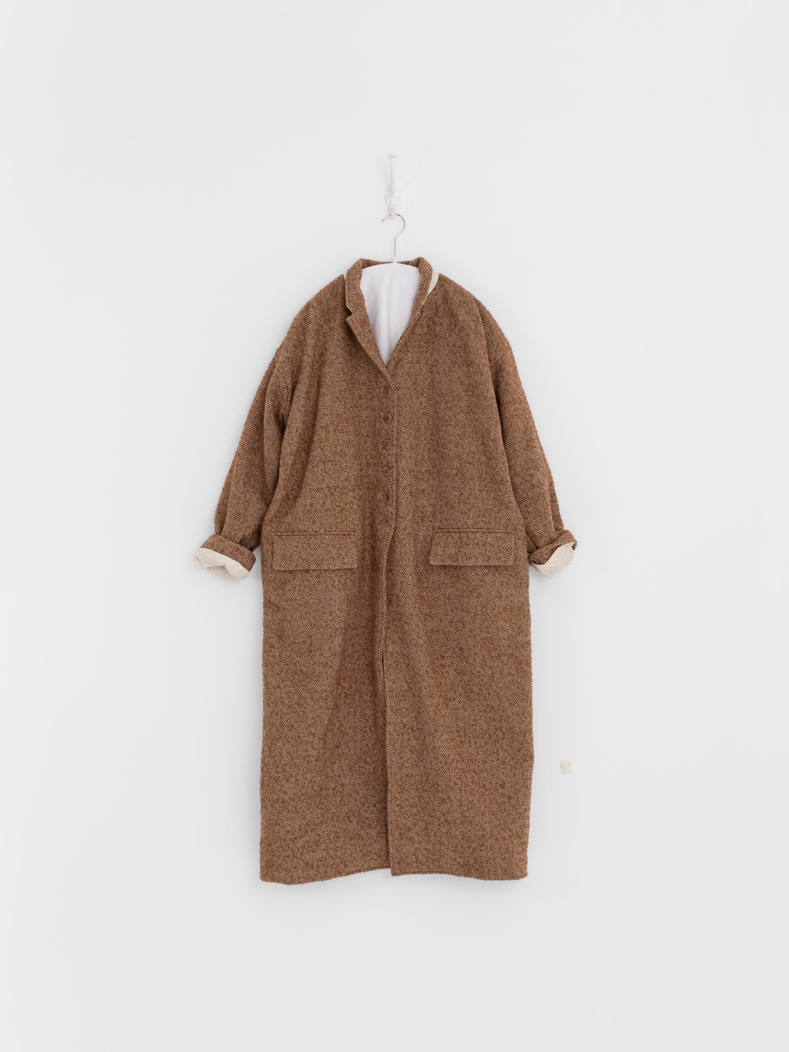 Album di Famiglia Egg Coat PW in Honey - ALBUM DI FAMIGLIA at Worthwhile - shop COAT