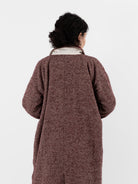 Album di Famiglia Egg Coat PW in Wine - ALBUM DI FAMIGLIA at Worthwhile - shop COAT