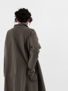Album di Famiglia Loose Collar Dress WCC in Taupe - ALBUM DI FAMIGLIA at Worthwhile - shop DRESS