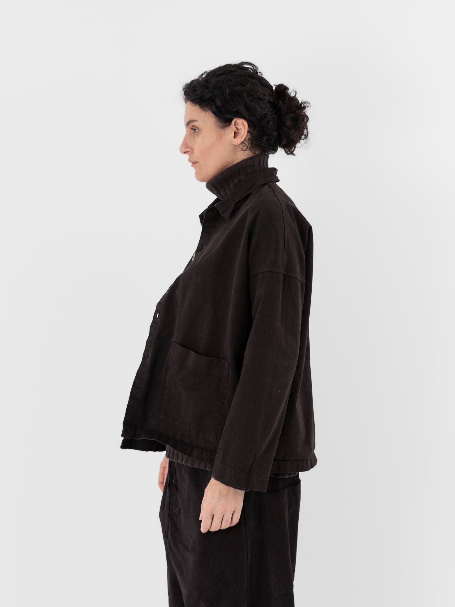 Album di Famiglia Overshirt WCC in Brown - ALBUM DI FAMIGLIA at Worthwhile - shop JACKET