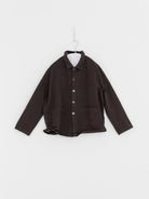 Album di Famiglia Overshirt WCC in Brown - ALBUM DI FAMIGLIA at Worthwhile - shop JACKET