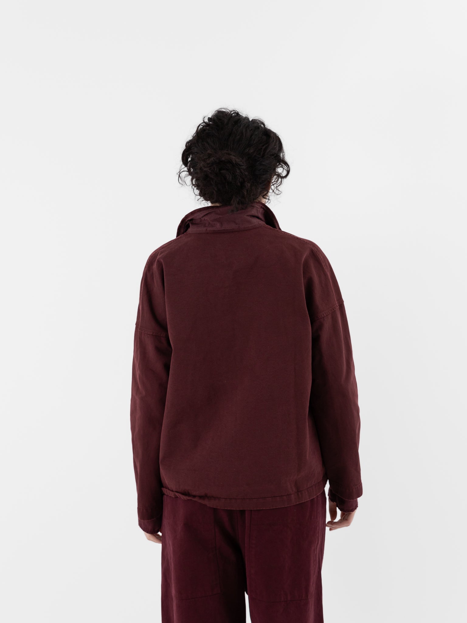 Album di Famiglia Overshirt WCC in Wine - ALBUM DI FAMIGLIA at Worthwhile - shop JACKET