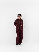 Album di Famiglia Overshirt WCC in Wine - ALBUM DI FAMIGLIA at Worthwhile - shop JACKET