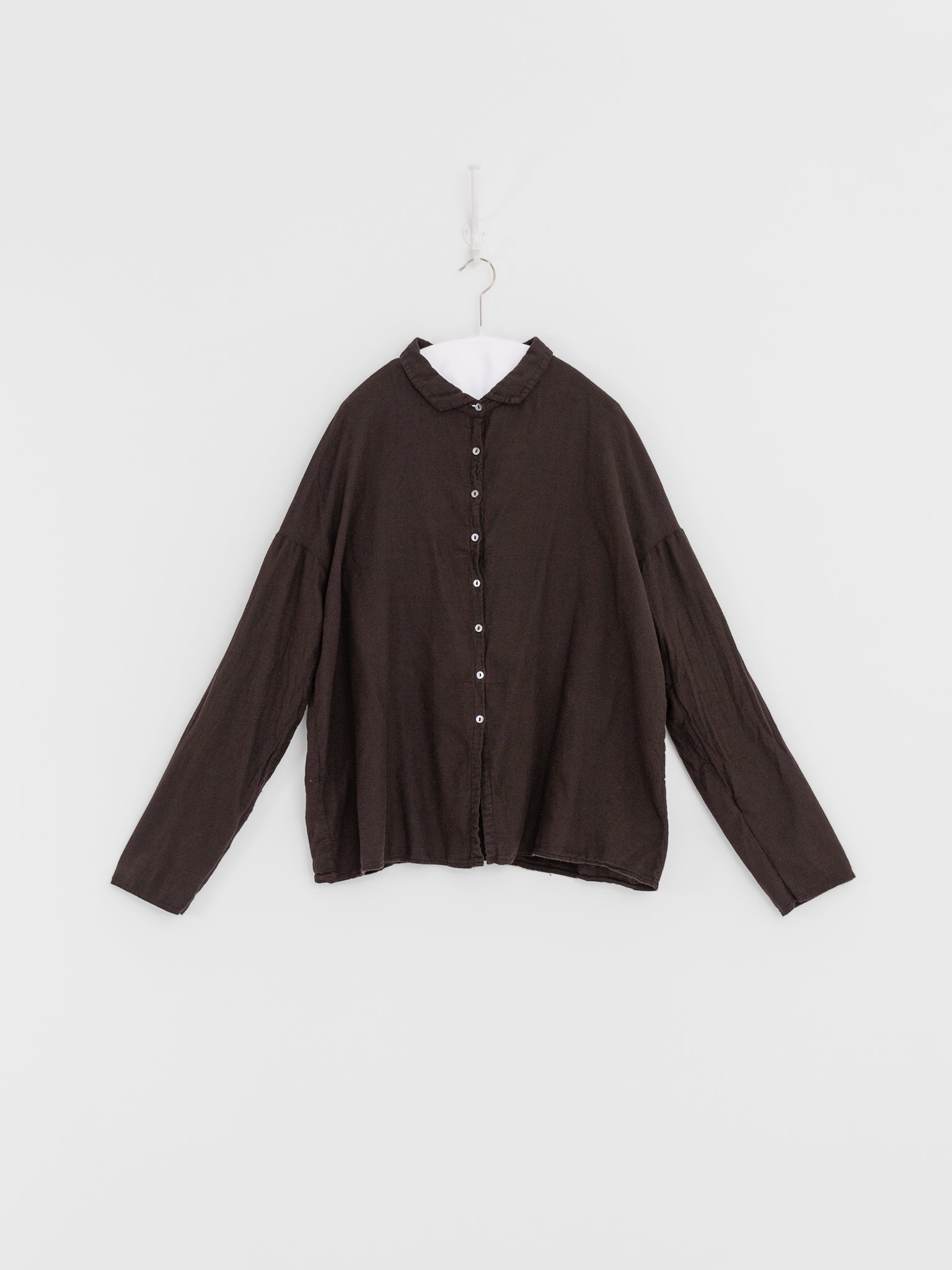 Album di Famiglia Short Collar Shirt LWC in Brown – Worthwhile