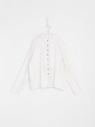 Album di Famiglia Short Collar Shirt LWC in Milk - ALBUM DI FAMIGLIA at Worthwhile - shop TOP