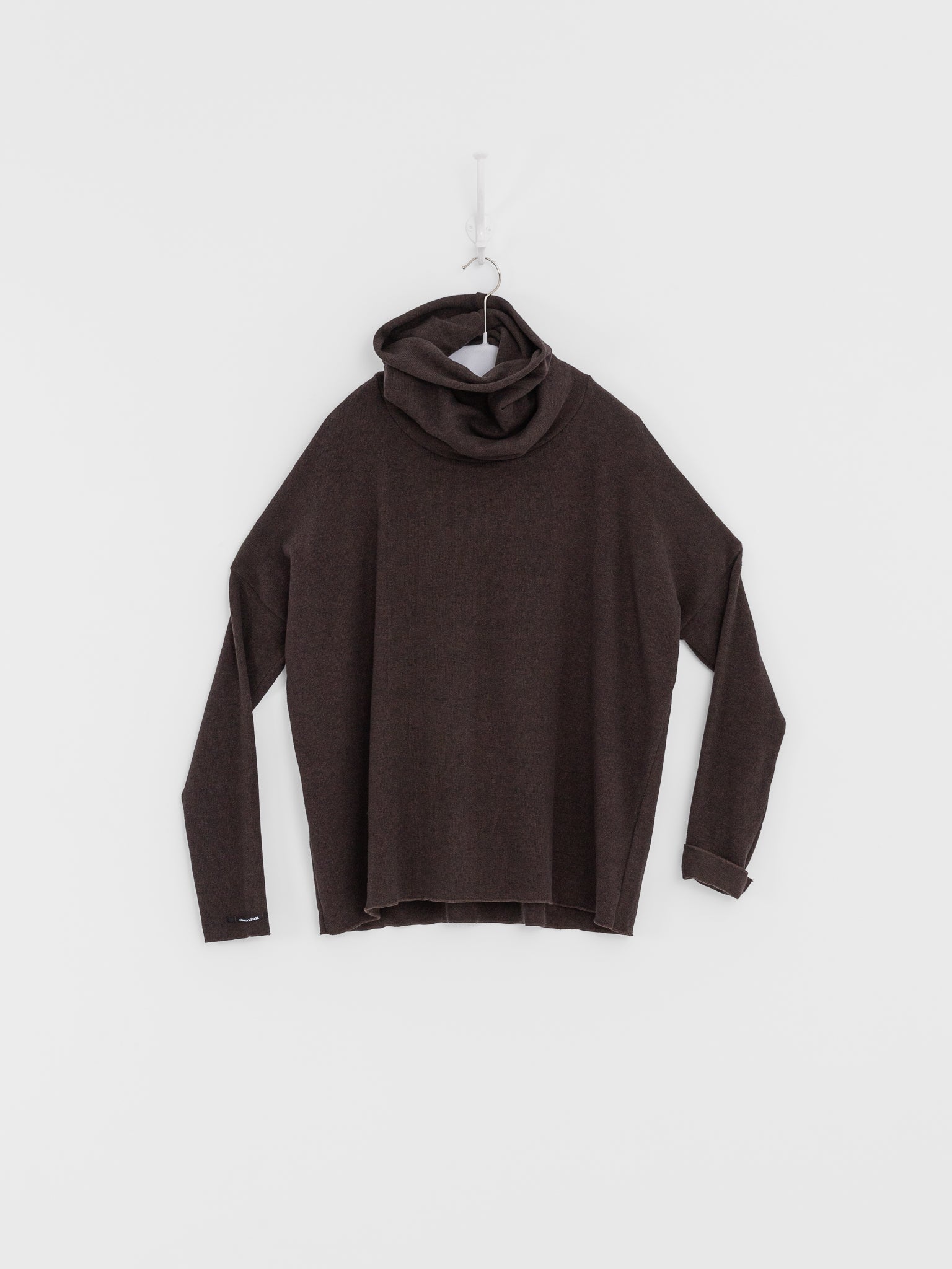 Album di Famiglia Turtleneck JP in Brown - ALBUM DI FAMIGLIA at Worthwhile - shop TOP
