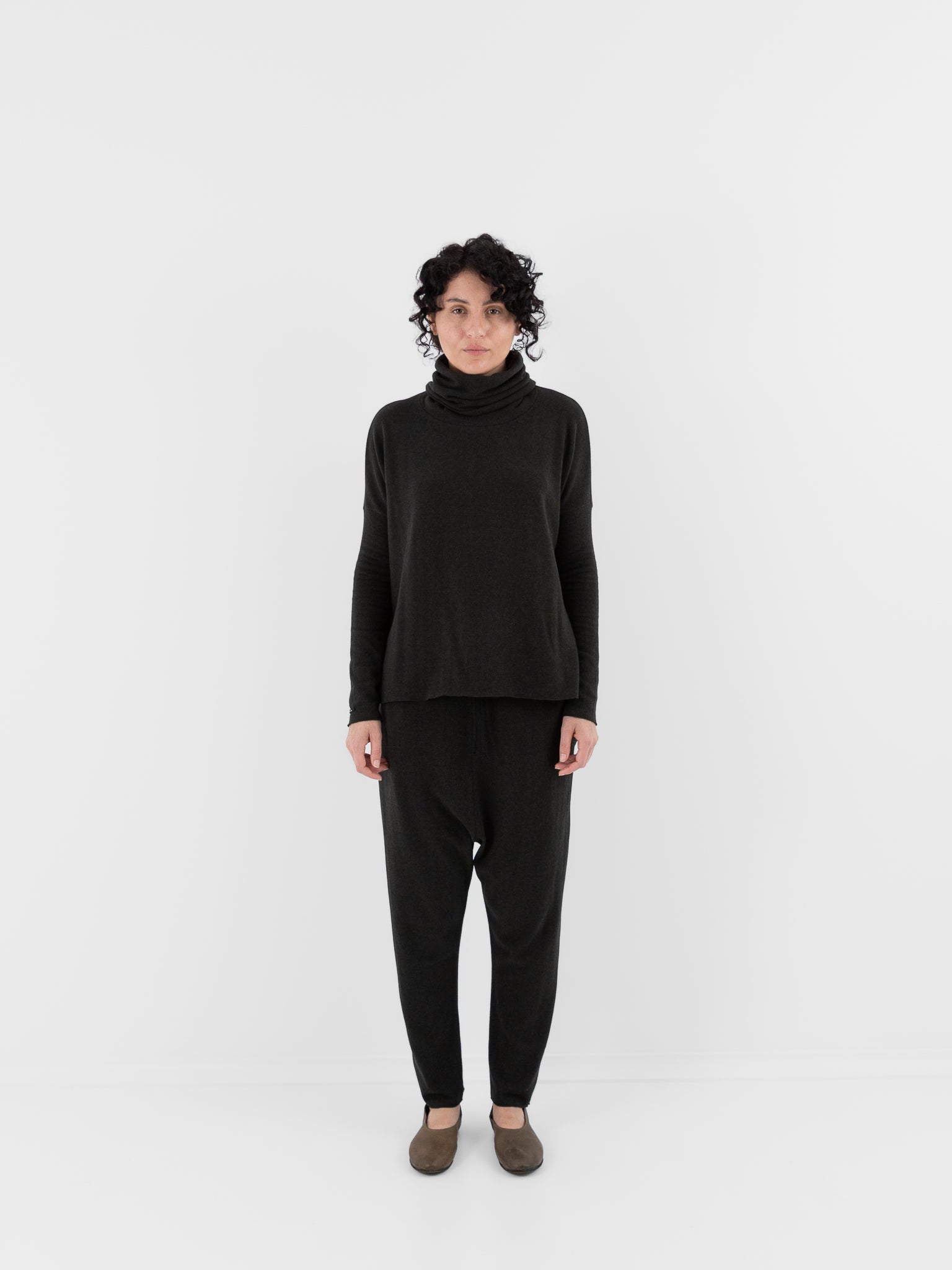 Album di Famiglia Turtleneck JP in Forest - ALBUM DI FAMIGLIA at Worthwhile - shop TOP