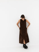 Album Di Famiglia Velvet Sleeveless Dress - Worthwhile