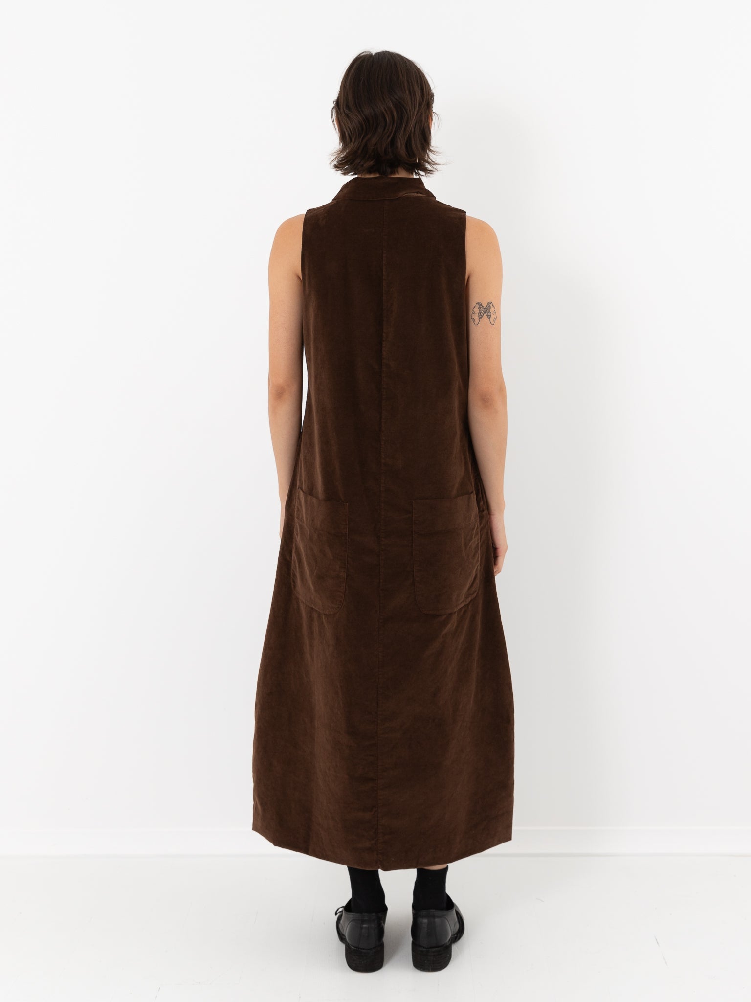 Album Di Famiglia Velvet Sleeveless Dress - Worthwhile