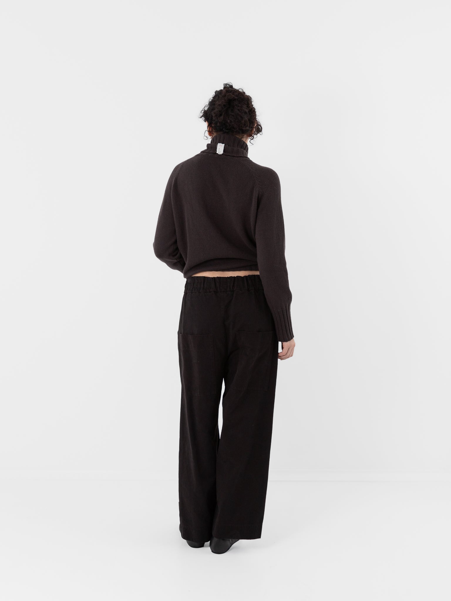 Album di Famiglia Wide & Long Trousers WCC in Brown - ALBUM DI FAMIGLIA at Worthwhile - shop PANT