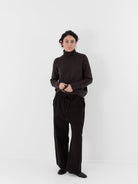 Album di Famiglia Wide & Long Trousers WCC in Brown - ALBUM DI FAMIGLIA at Worthwhile - shop PANT