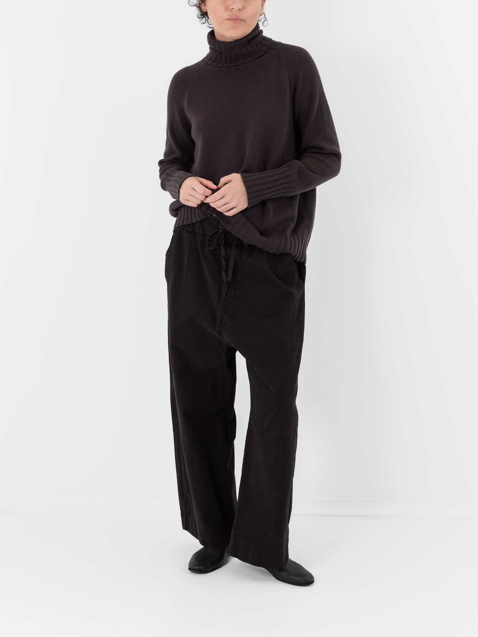 Album di Famiglia Wide & Long Trousers WCC in Brown - ALBUM DI FAMIGLIA at Worthwhile - shop PANT