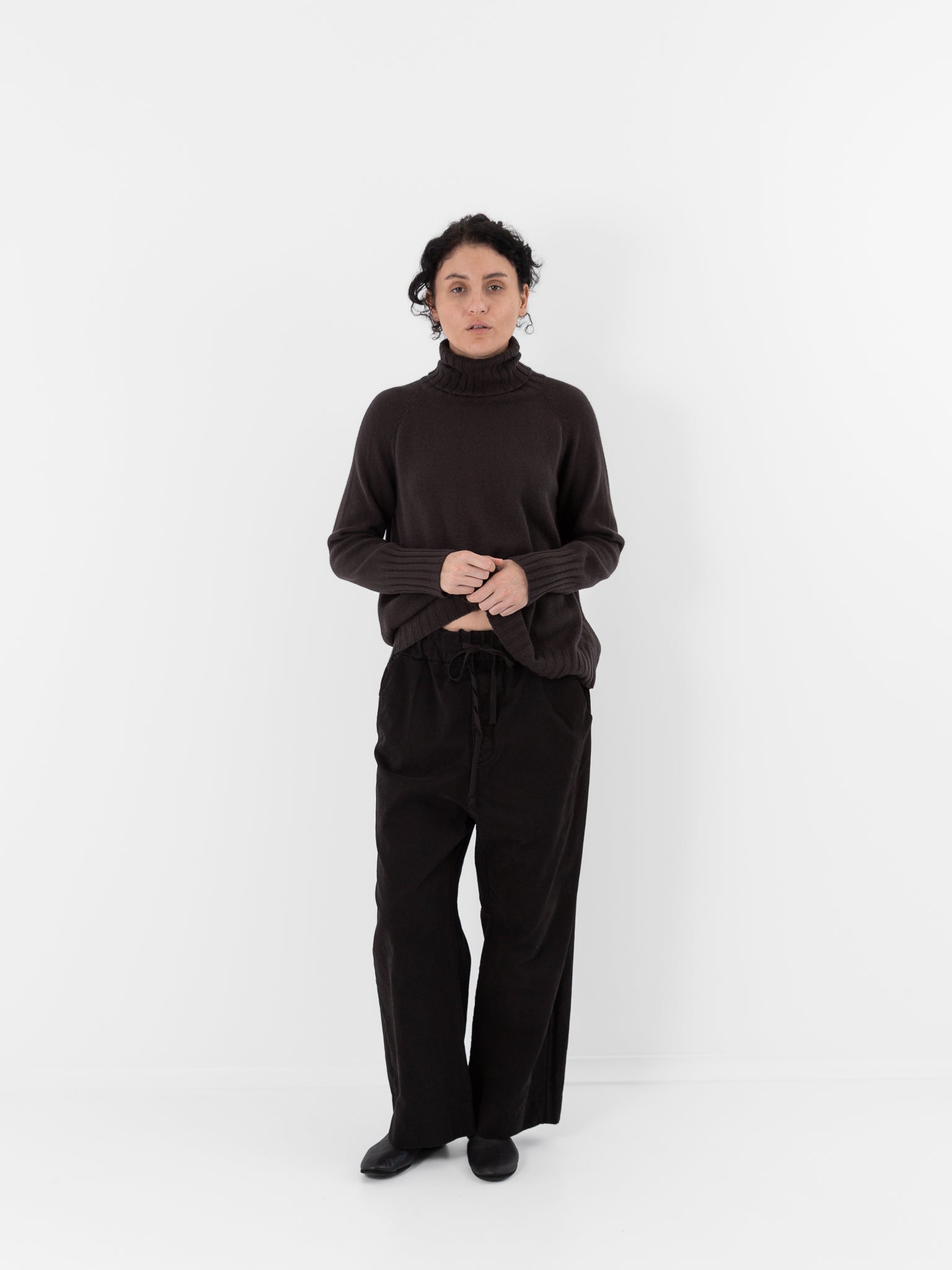 Album di Famiglia Wide & Long Trousers WCC in Brown - ALBUM DI FAMIGLIA at Worthwhile - shop PANT