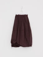 Album di Famiglia Balloon Skirt in Grape TC - ALBUM DI FAMIGLIA at Worthwhile - shop SKIRT