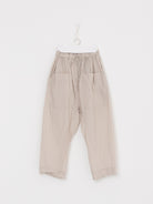 Album di Famiglia Braghe Trousers in Pebble TC - ALBUM DI FAMIGLIA at Worthwhile - shop PANT