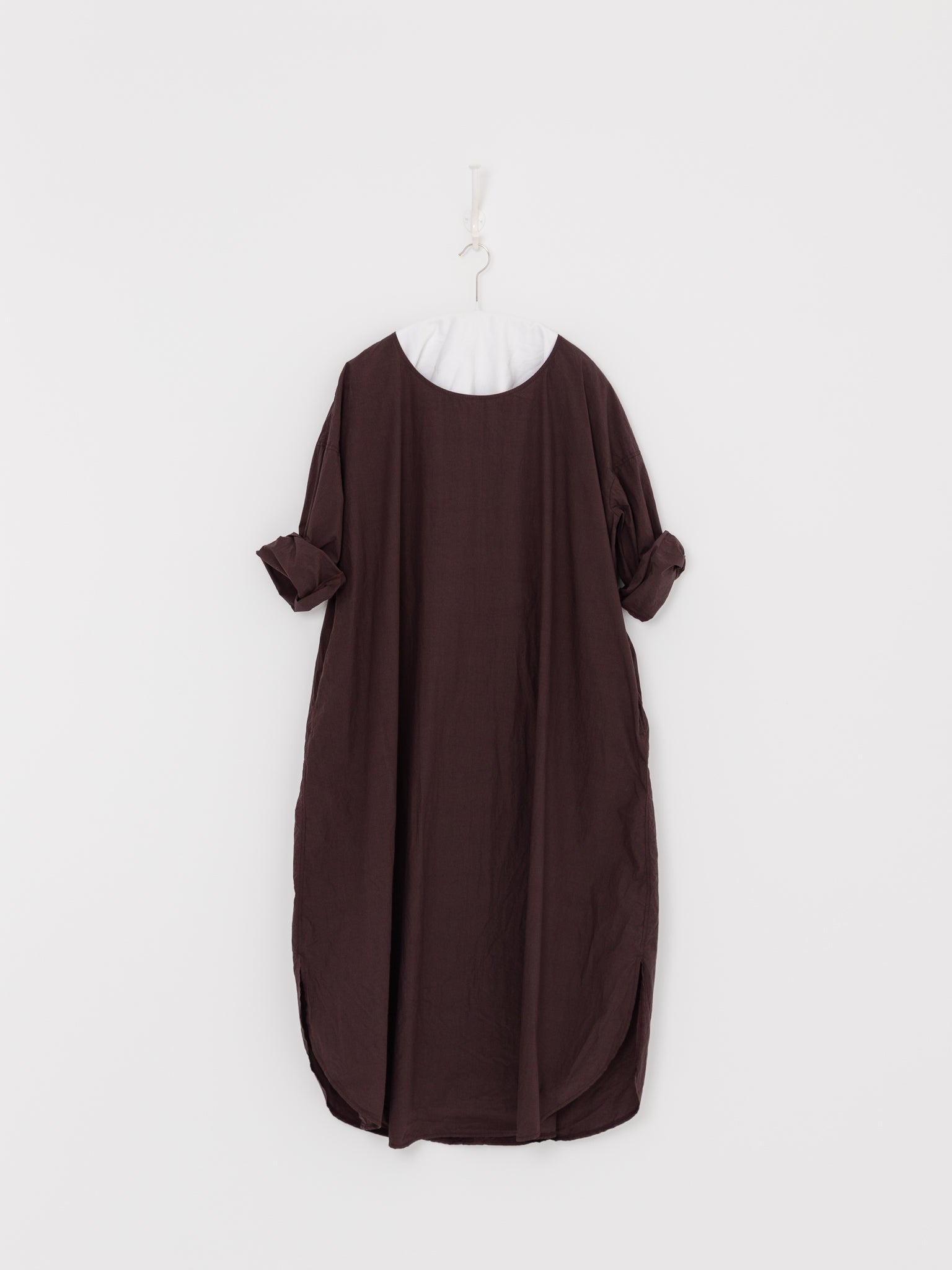 Album di Famiglia Tee Shirt Dress in Grape TC - ALBUM DI FAMIGLIA at Worthwhile - shop DRESS