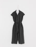 Album di Famiglia Collar Jumpsuit in Thyme TC - ALBUM DI FAMIGLIA at Worthwhile - shop JUMPSUIT