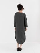 Album di Famiglia Tee Shirt Dress in Thyme TC - ALBUM DI FAMIGLIA at Worthwhile - shop DRESS