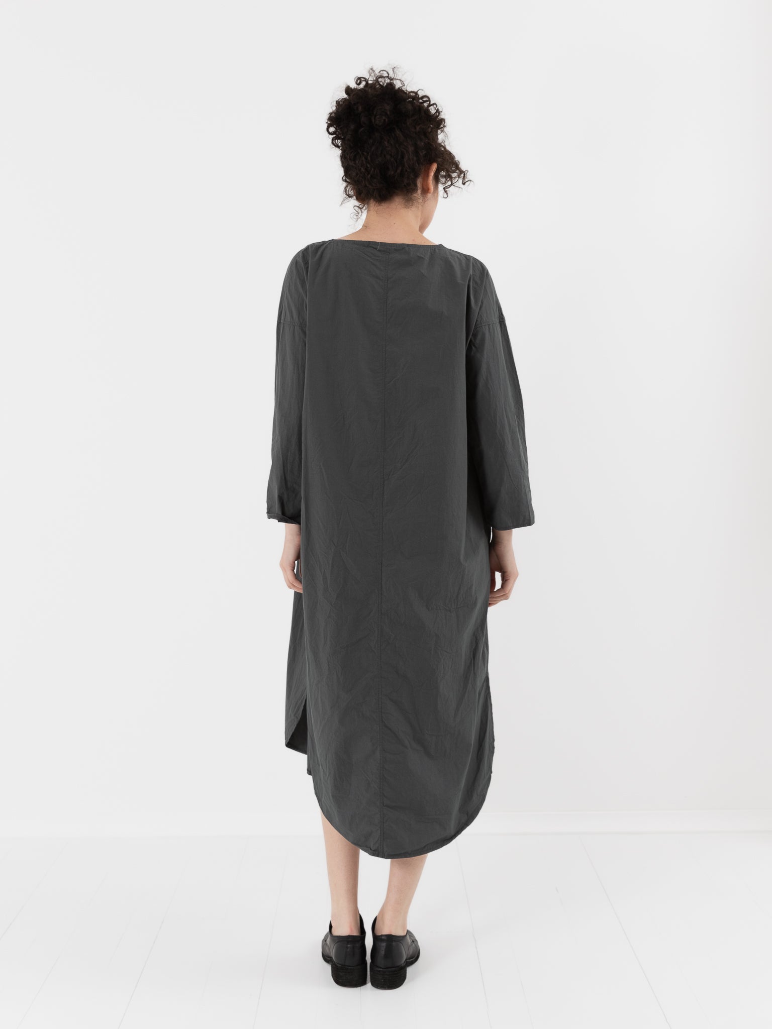 Album di Famiglia Tee Shirt Dress in Thyme TC - ALBUM DI FAMIGLIA at Worthwhile - shop DRESS