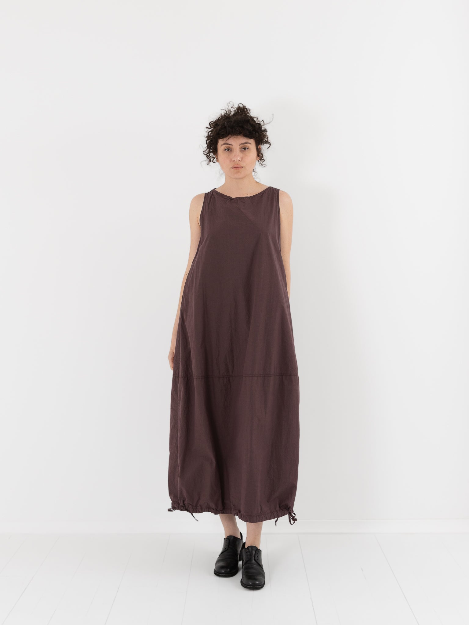 Album di Famiglia Balloon Dress in Grape TC - ALBUM DI FAMIGLIA at Worthwhile - shop DRESS