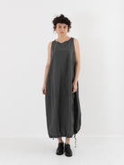 Album di Famiglia Balloon Dress in Thyme TC - ALBUM DI FAMIGLIA at Worthwhile - shop DRESS