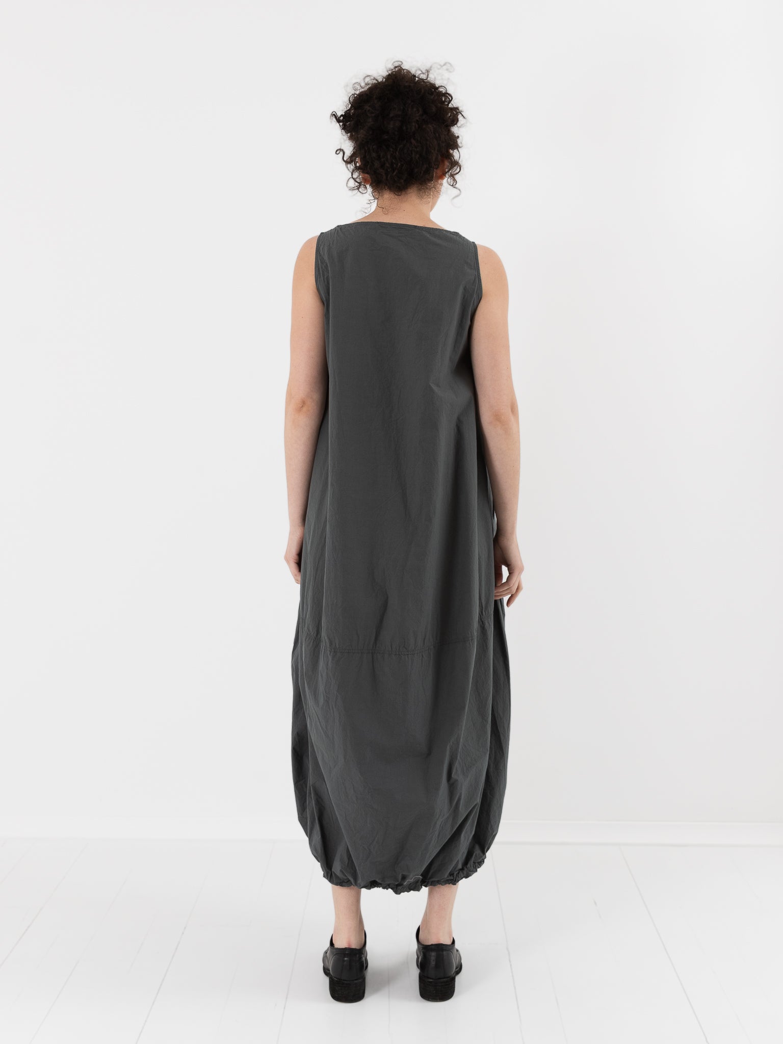 Album di Famiglia Balloon Dress in Thyme TC - ALBUM DI FAMIGLIA at Worthwhile - shop DRESS