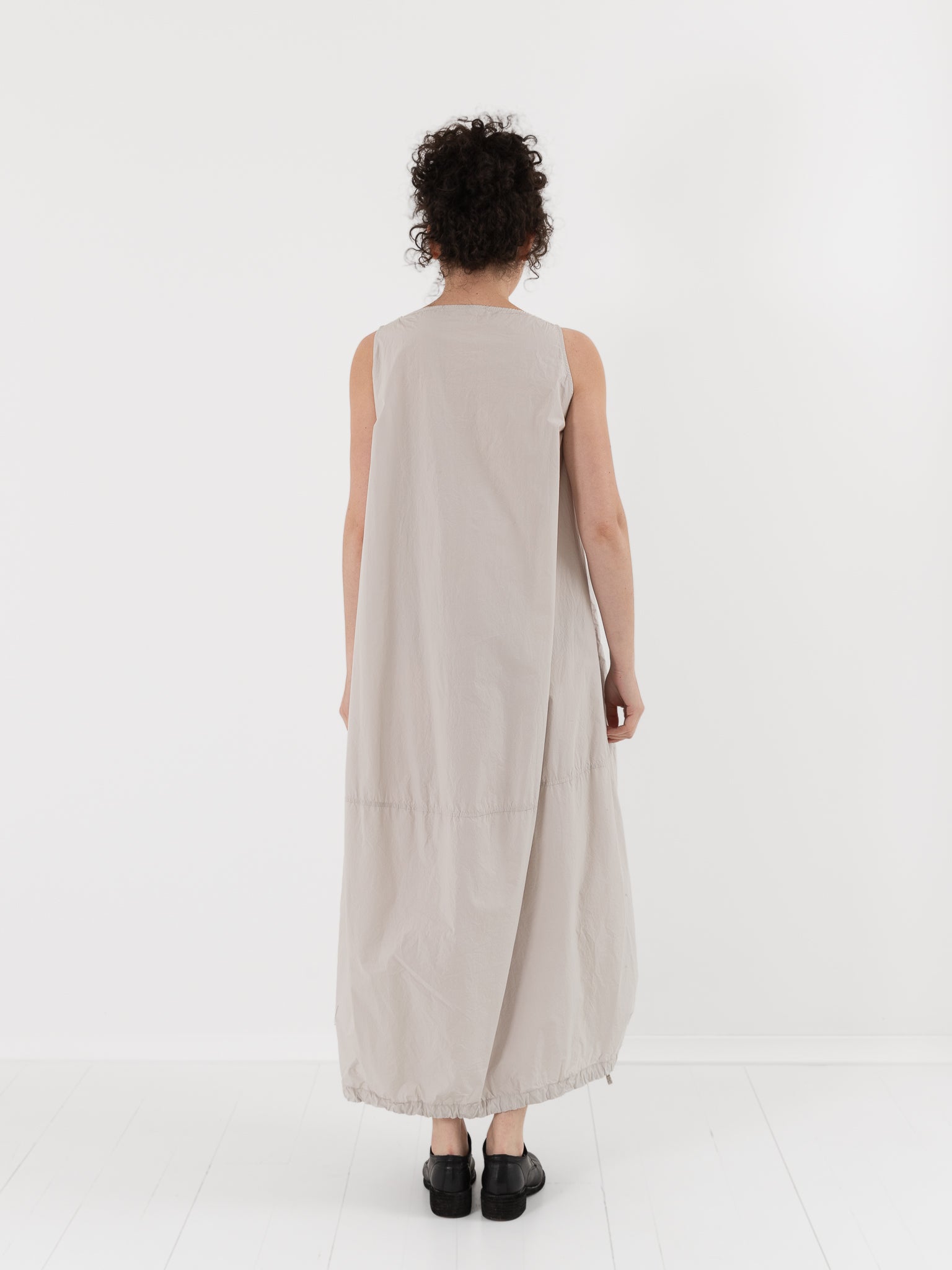 Album di Famiglia Balloon Dress in Pebble TC - ALBUM DI FAMIGLIA at Worthwhile - shop DRESS