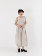 Album di Famiglia Balloon Dress in Pebble TC - ALBUM DI FAMIGLIA at Worthwhile - shop DRESS