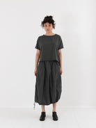 Album di Famiglia Balloon Skirt in Thyme TC - ALBUM DI FAMIGLIA at Worthwhile - shop SKIRT