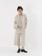 Album di Famiglia Over Shirt in Pebble CC - ALBUM DI FAMIGLIA at Worthwhile - shop JACKET