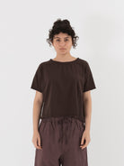 Album di Famiglia Tee Shirt in Grape HC - ALBUM DI FAMIGLIA at Worthwhile - shop TOP