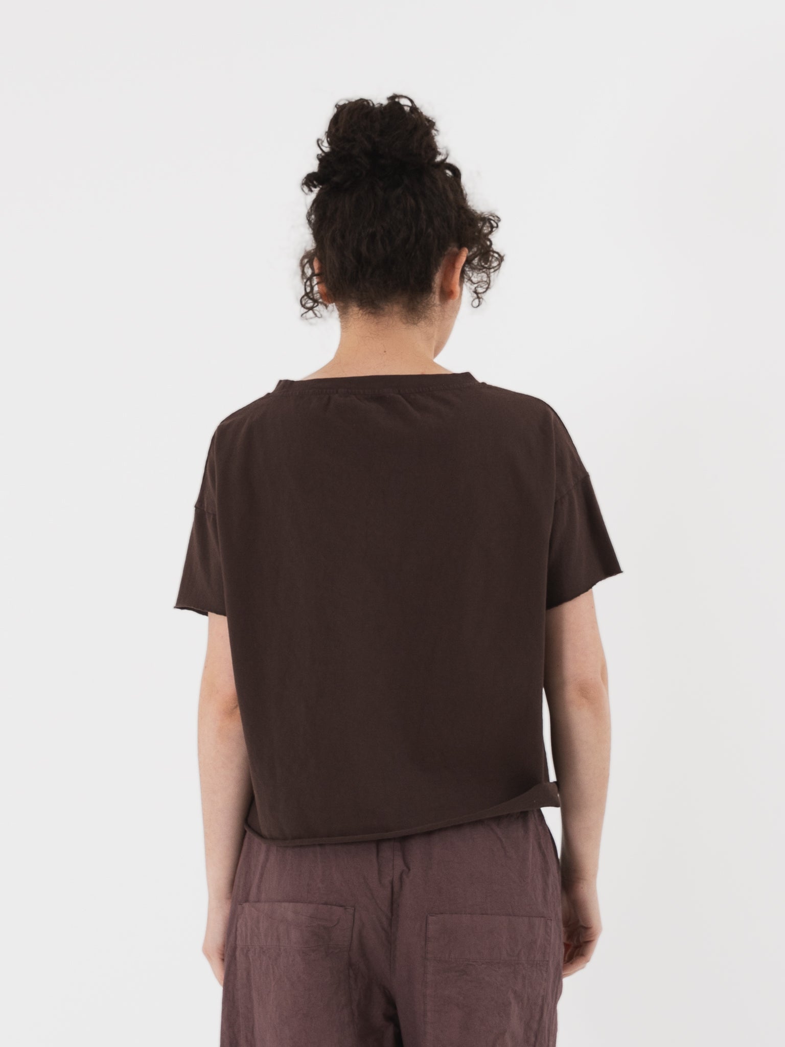 Album di Famiglia Tee Shirt in Grape HC - ALBUM DI FAMIGLIA at Worthwhile - shop TOP