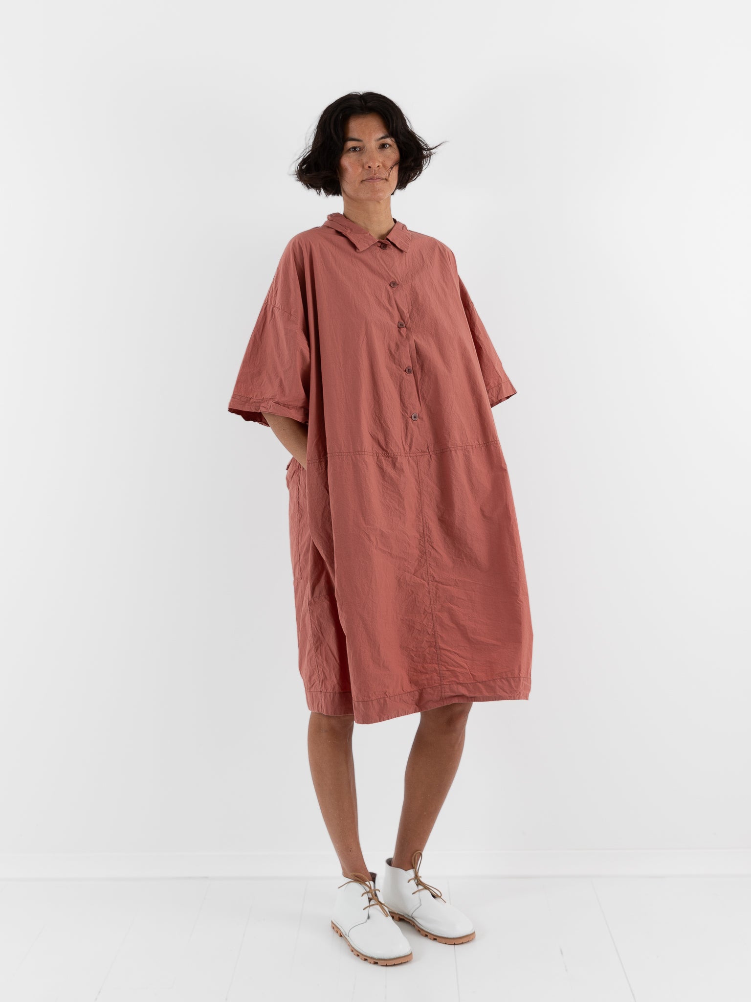Album Di Famiglia Collar Dress - Worthwhile Album Di Famiglia Collar Dress - Worthwhile