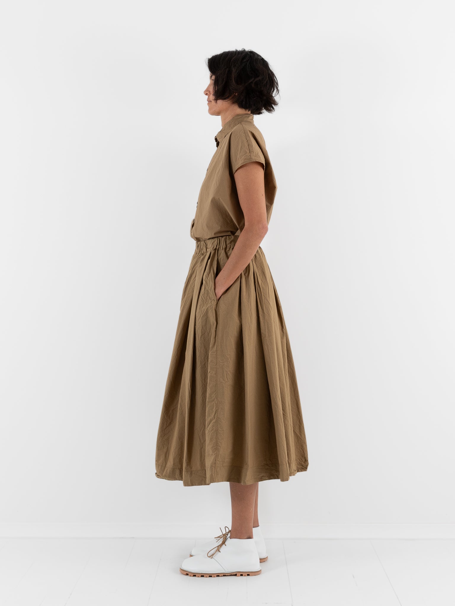 Album Di Famiglia Pleated Long Skirt - Worthwhile