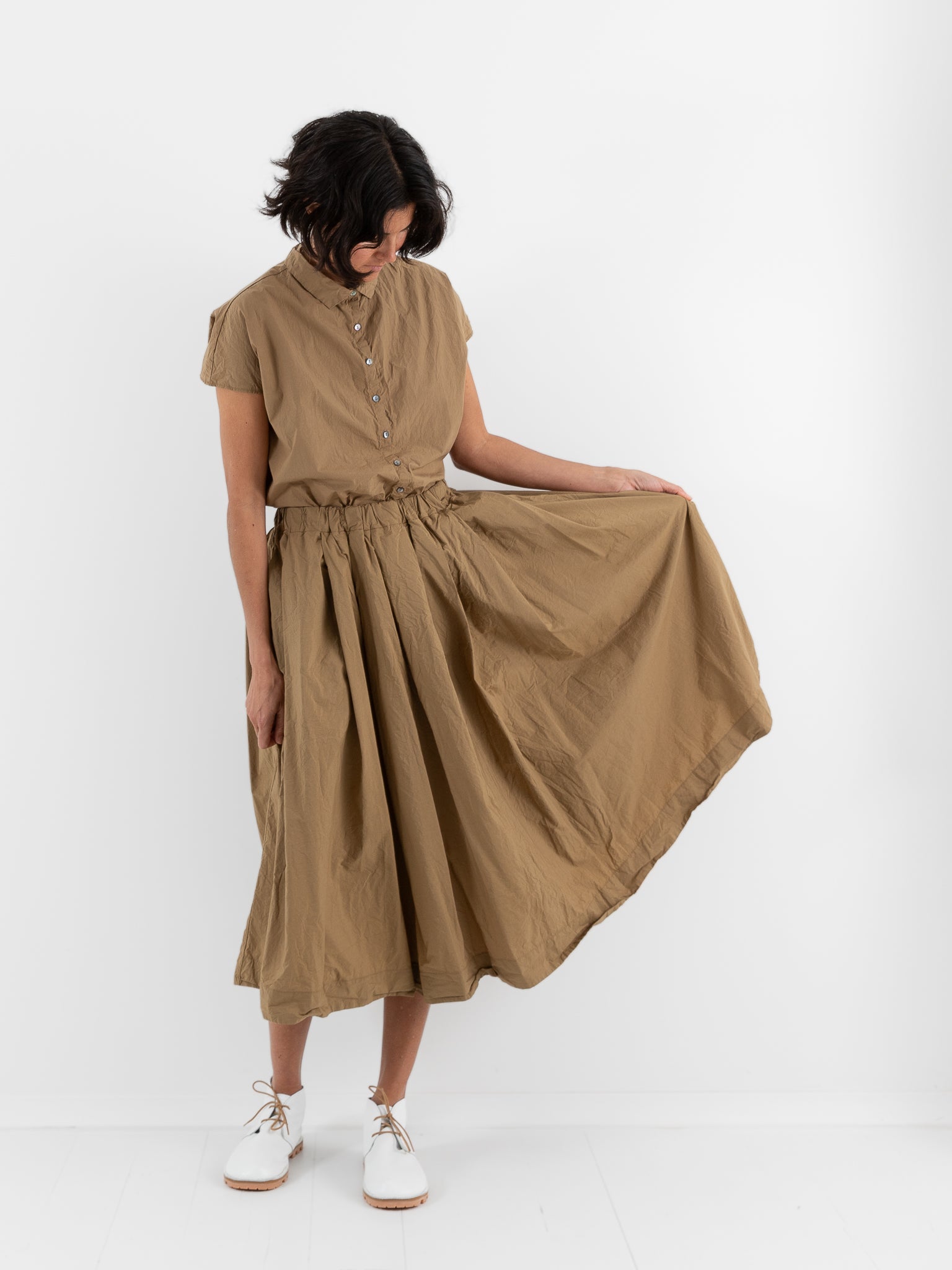 Album Di Famiglia Pleated Long Skirt - Worthwhile