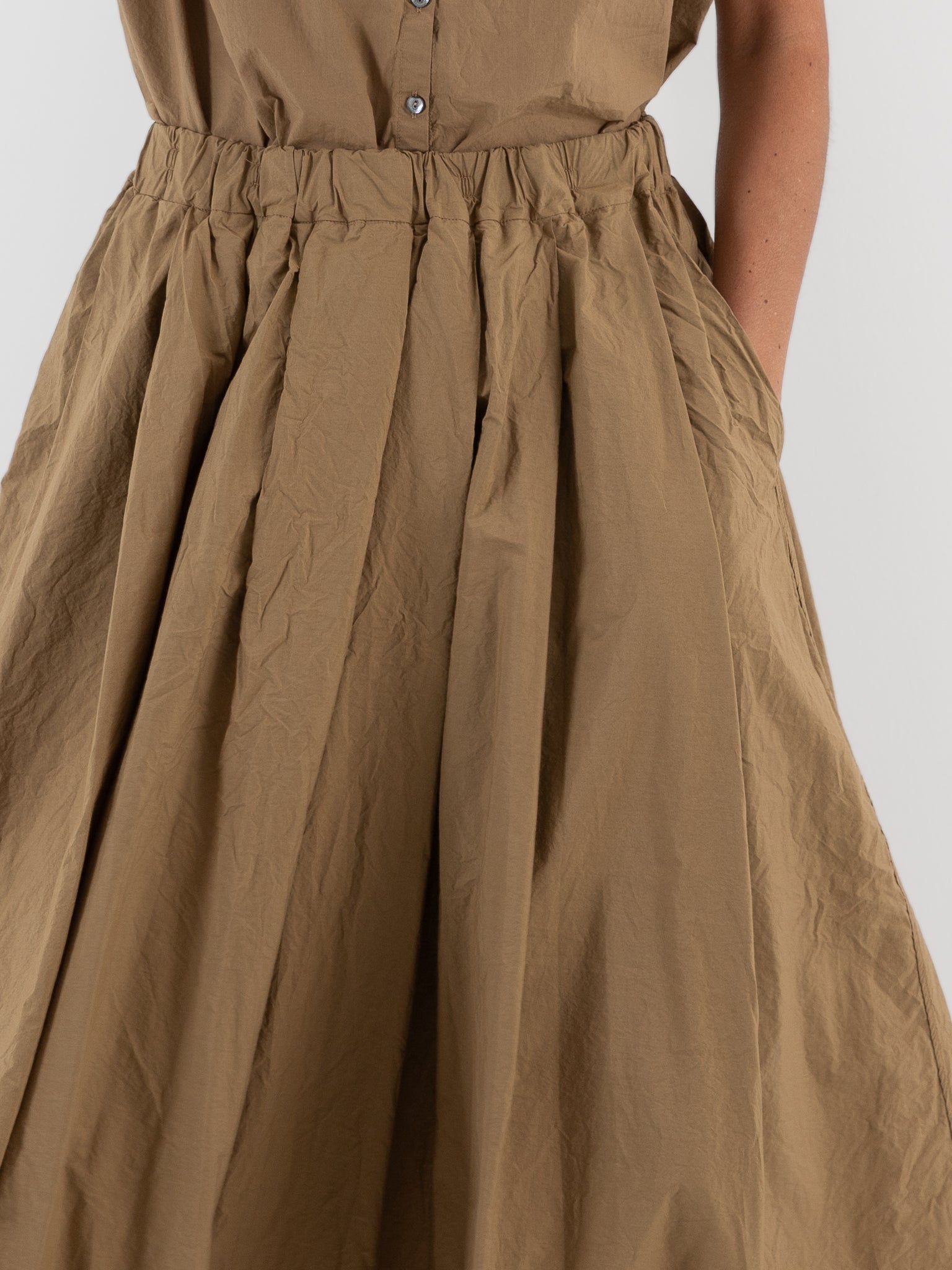 Album Di Famiglia Pleated Long Skirt - Worthwhile