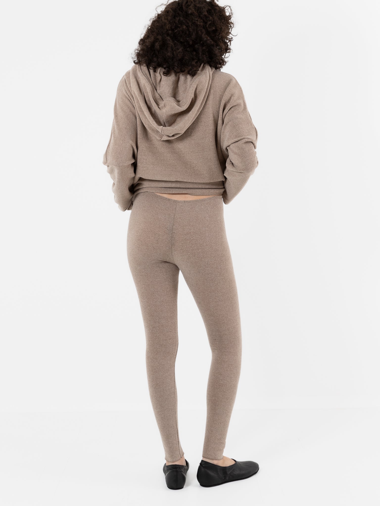 Album Di Famiglia Legging in Marron Glace JP - ALBUM DI FAMIGLIA at Worthwhile - shop LEGGINGS