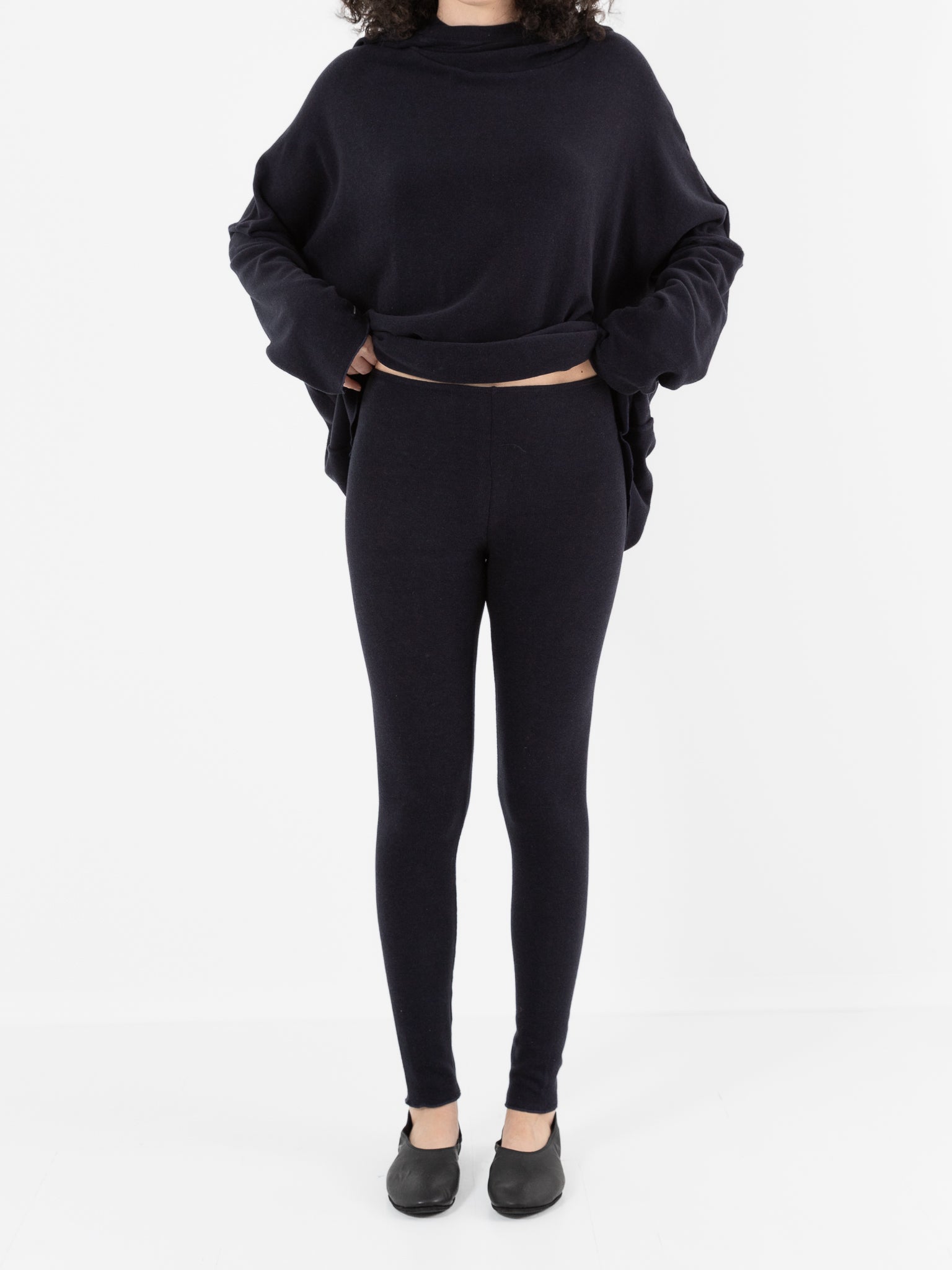 Album Di Famiglia Legging in Ink JP - ALBUM DI FAMIGLIA at Worthwhile - shop LEGGINGS