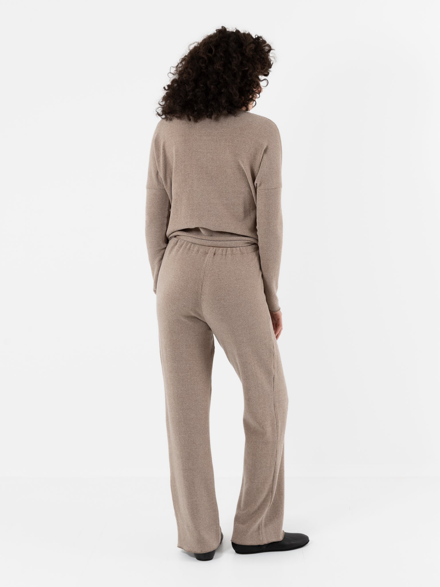 Album Di Famiglia Basic Trousers in Marron Glace JP at Worthwhile
