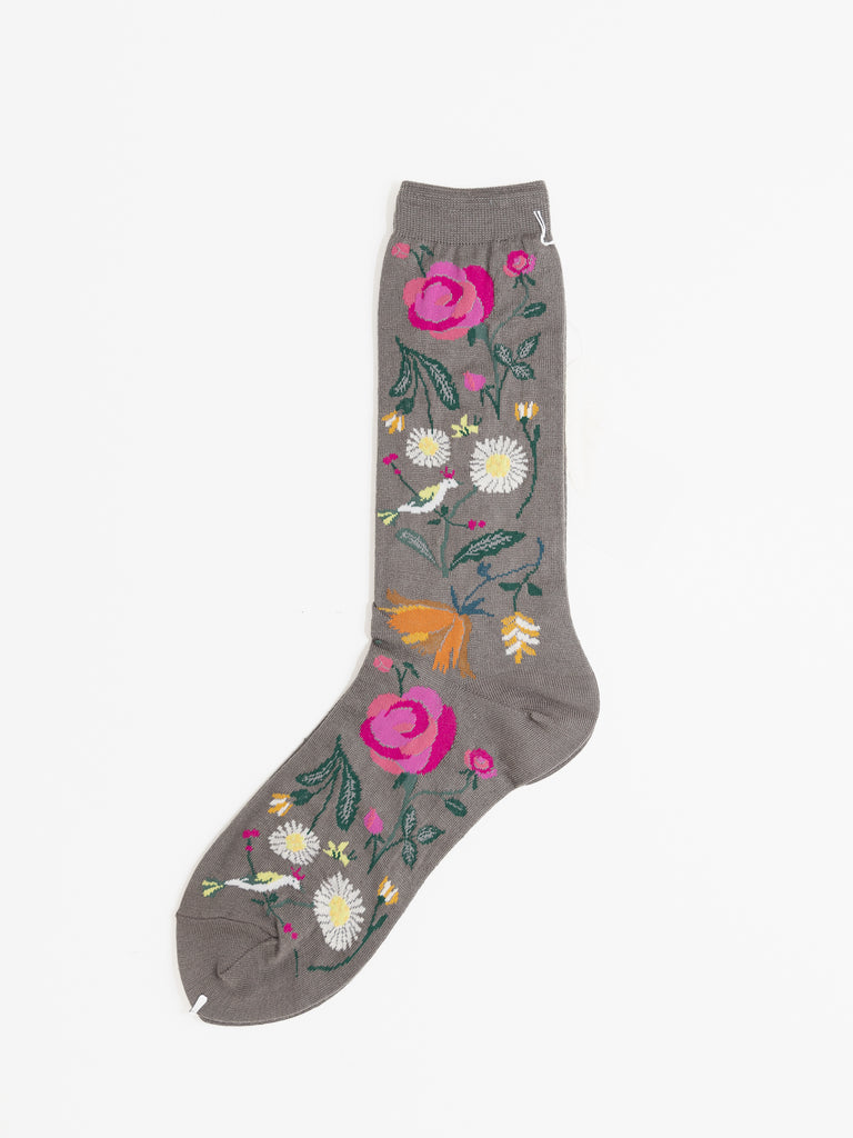 Antipast Early Bird Socks, Grey - Worthwhile