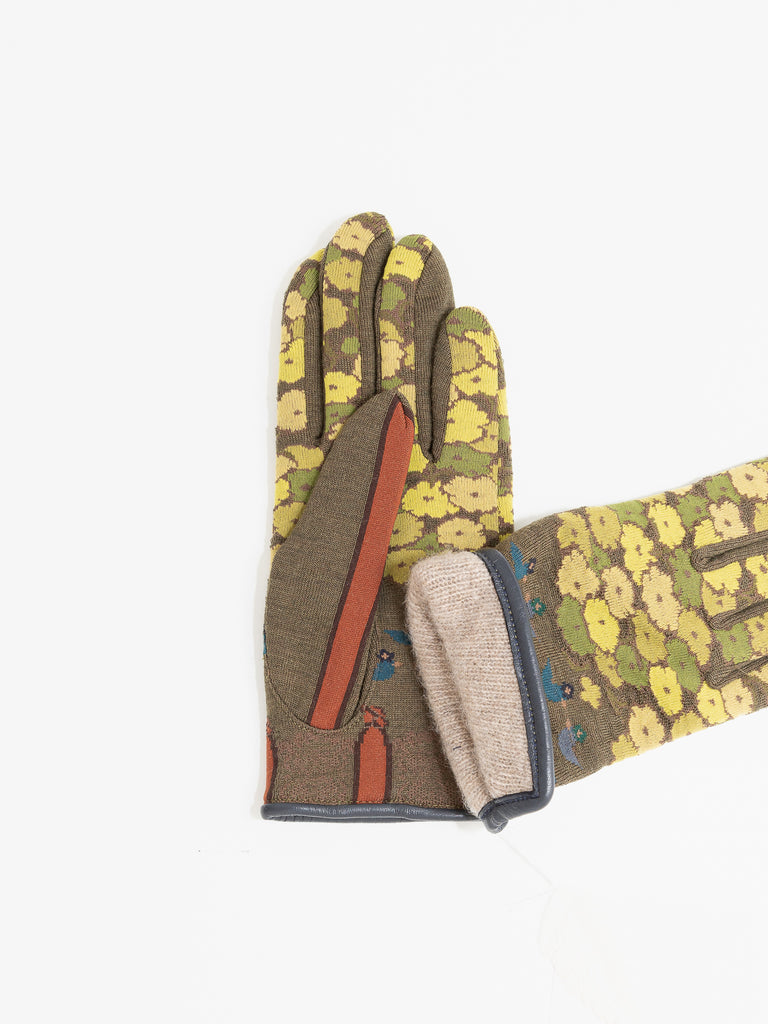 Antipast A Fine Day Cashmere Gloves, Khaki - Worthwhile