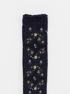 Antipast Rose Wall High Socks in Navy - ANTIPAST at Worthwhile - shop SOCK