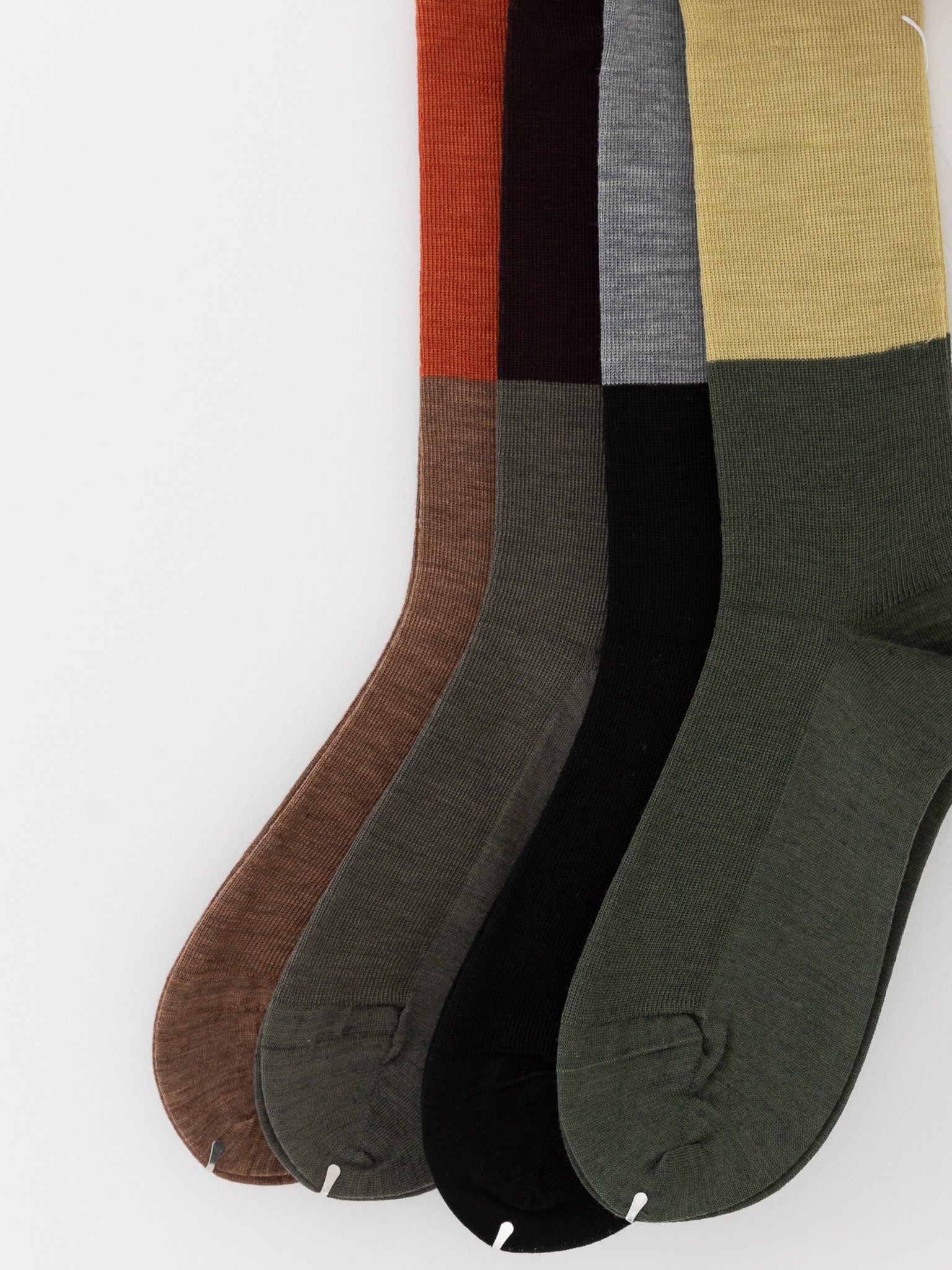 Antipast Two-Tone Rib Socks - Worthwhile - ANTIPAST