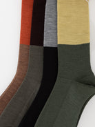 Antipast Two-Tone Rib Socks - Worthwhile - ANTIPAST