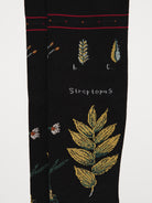 Antipast Botanical Compression High Socks in Black - ANTIPAST at Worthwhile - shop SOCK