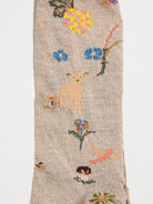 Antipast Garden Flower Socks in Beige - ANTIPAST at Worthwhile - shop SOCK