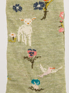 Antipast Garden Flower Socks in Lime - ANTIPAST at Worthwhile - shop SOCK